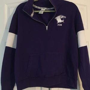 Victoria’s Secret PINK Northwestern quarter zip